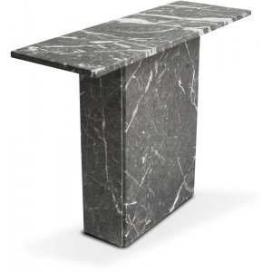 Level konsolbord - Gr marmor