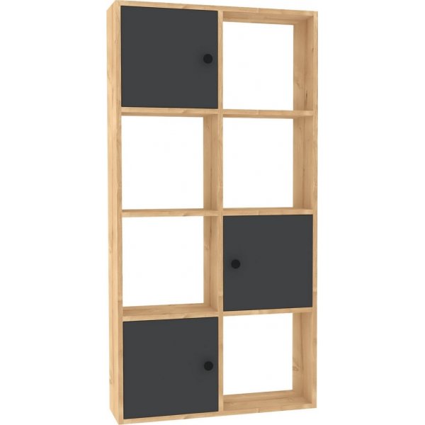 n bogreol - Safir eg/antracit