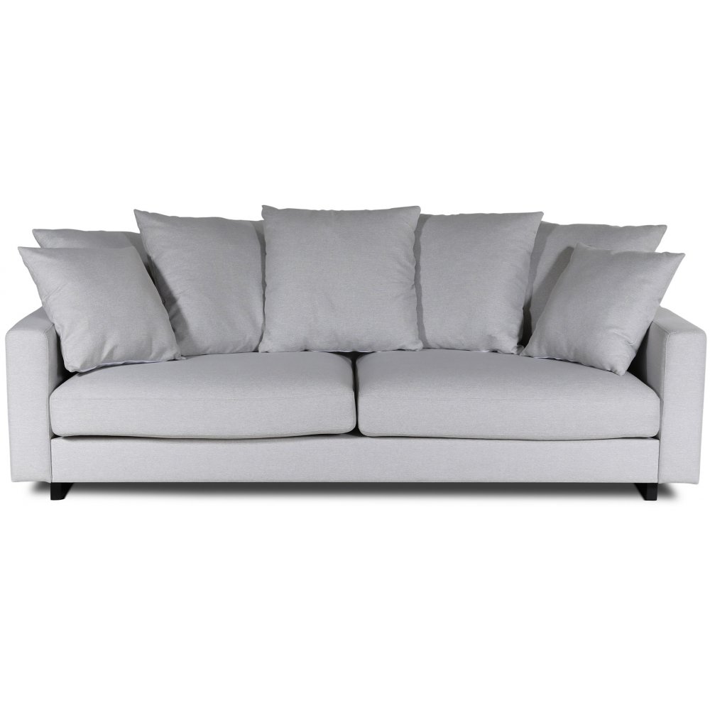 New Lexington 3,5-personers sofa 240 cm med konvolutpuder - offwhite linned + Pletfjerner til møbler - -42% - 10995 DKK - Trendrum.dk