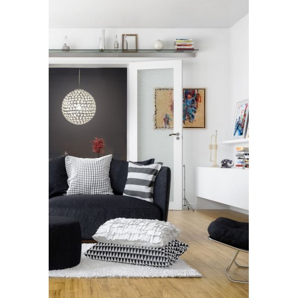 Bling loftslampe - Krom