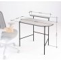Lob skrivebord 100x72 cm - Antracit