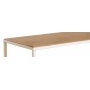 Cliff konsolbord 90 x 75 cm - Hvid / Sildeben eg