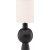 Mysterna bordlampe - Sort/beige