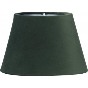 Oval Velvet lampeskrm - Emerald