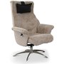 Lnestol i uldne freskind - Beige freskind