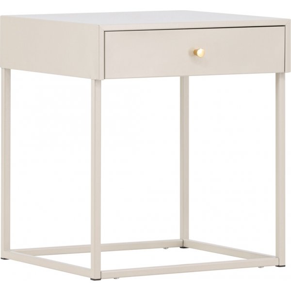 Bakal sengebord 43 x 50 cm - Beige