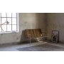 Alva udendrs sofa - Teak & Galvaniseret stl