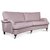 Howard London Premium 4-personers buet sofa - Pink