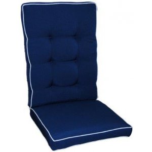 Fremragende XL pude til positionsstol og hængekøje - Blå