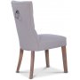 Victoria spisegruppe, rundt spisebord 120 cm med 4 Tuva Kate Stole - Hvid/Brunbet