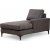 Braga u-sofa venstre - antracit