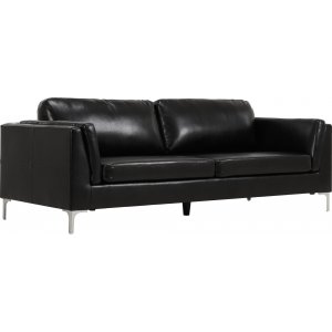 Cansas 3-personers sofa - Sort + Tekstilrensning til mbler