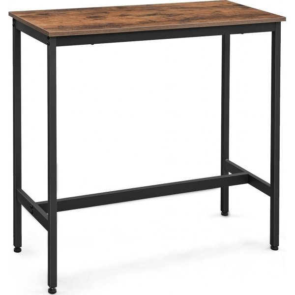 Gunnar barbord 100 x 40 cm - Brun/sort