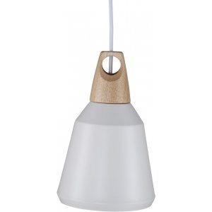 Marhult loftslampe - Hvid