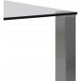 Edge spisebord 140 cm - Krom