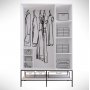 Martin garderobe 126 cm - Hvid