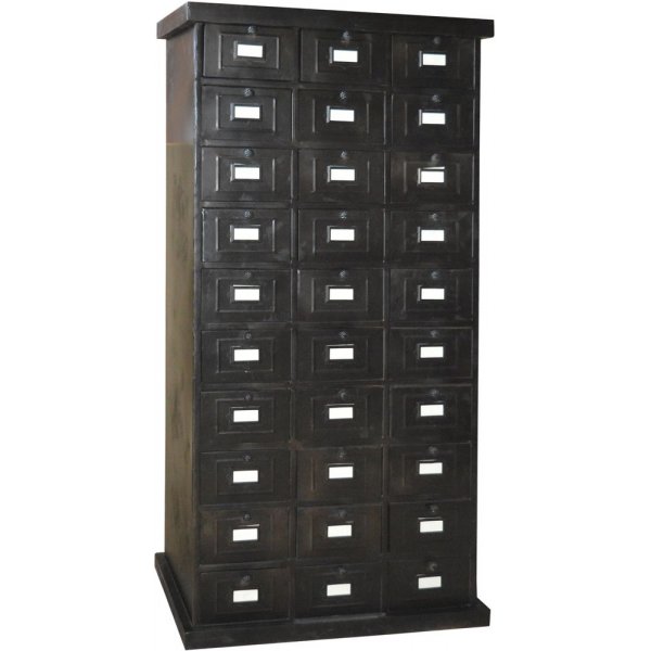 Fagerbacken metalskab H170 cm - Metal