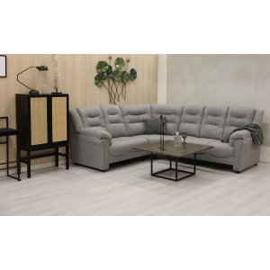 Peking hjørnesofa - Grå Peking hjørnesofa - Grå