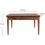 Soho spisebord 130-160 cm - Valnd
