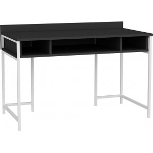 Alma skrivebord 120 x 60 cm - Hvid/antracit