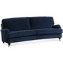 Kvarsebro Howard 3-personers buet sofa - Kongebl (fljl)