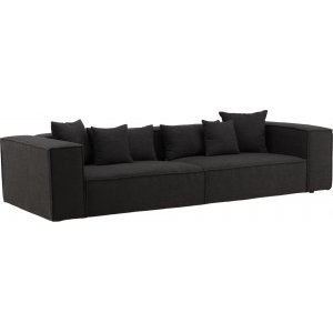 Gillholmen 3-personers sofa - Sort boucle