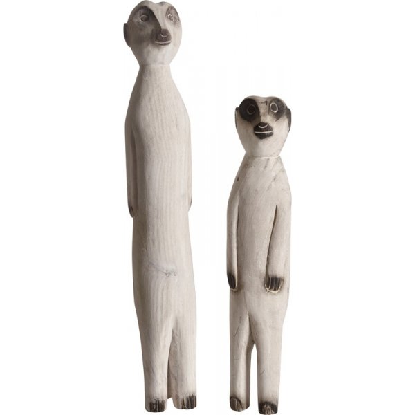 Meerkat dekoration - Creme