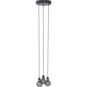 Skyn loftslampe - Sort - 30 cm