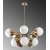 Karsholm loftslampe 1273 - Guld/hvid