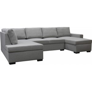 Solna U-sofa 304 cm - Hjre + Pletfjerner til mbler