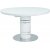 Stratos udtrkbart spisebord 120x120-160 cm - Hvid