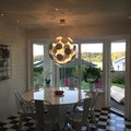Kundebillede Cecilia rundt spisebord Ø150 cm - Hvid (højglans)
