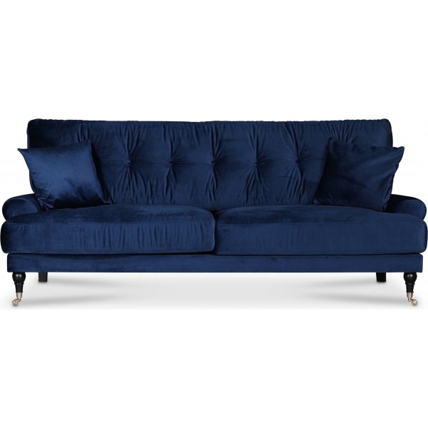 Adena 3-pers. Sofa - Midnatsbl fljl
