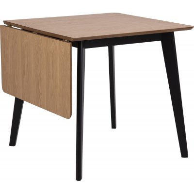 Roxby spisebord 80-120 cm - Eg/sort
