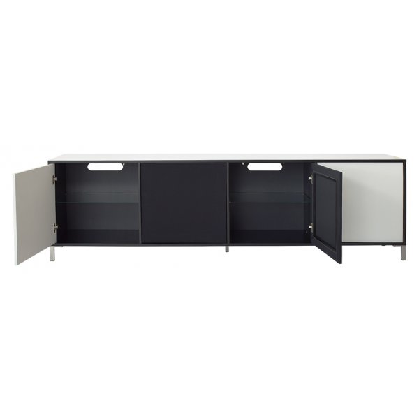 Sknk Happy 230 cm - 4 lger (hvid | sort)