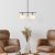 Rosenrd loftslampe 10755 - Sort/hvid