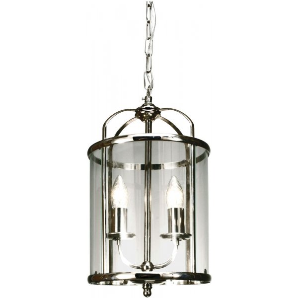 Budgie loftlampe - Krom/klar