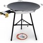 Hllmark stegepande med stativ, gas - 78 cm