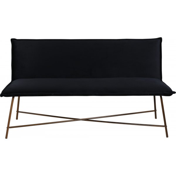 Kardinal 3-personers sofa - Sort