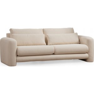 Suzy 3-personers sofa - Creme