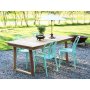 Bally stabelbar plast spisestuestol - Mintgrn