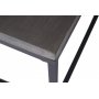 Beton sofabord 90 cm - Sort