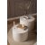 Terning sofabord 50/58 cm - Beige