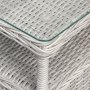 Balkonst; 2 stole og bord 48 x 48 cm gr/rattan - Tor/Mercury