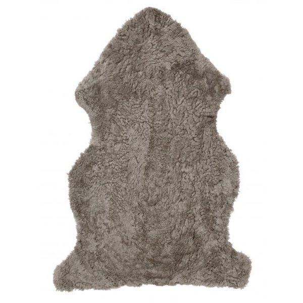 Curly lammeskind - 95x55 cm - Sahara