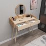 Trucco toiletbord 134 x 37 cm - Fyrretr/beige