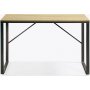 Landi skrivebord 120x60 cm - Sort/eg