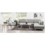 Century sofabord - Whitewash eg