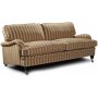 Howard Sir William 3-pers. Sofa (Dun) - Mobus Darkbeige Stripe