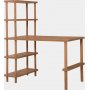 Nano skrivebord 120x70 cm - Fyrretr
